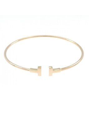 Tiffany & Co T Narrow Wire Bangle Bracelet